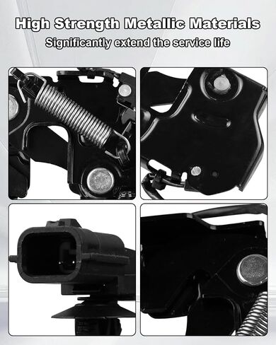Right Passenger Side Hood Lock Latch Assy 65601-1BA0C Fit for Infiniti QX50 QX70 2014-2017 EX35 2008-2012 FX35 2009-2012 FX50 2009-2013 EX37 FX37 2013, Replace 65601-1BA0A in Saudi Arabia