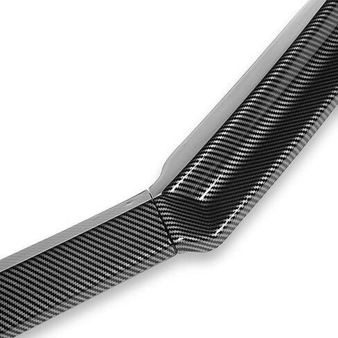 DNA Motoring 3PCS Lip الأمامي المصد مع مثبتات رأسية متوافقة مع 18-21 VW Golf باستثناء GTI/R/R-Line ، Black Black ، 2-PU-518-PBK in Kuwait