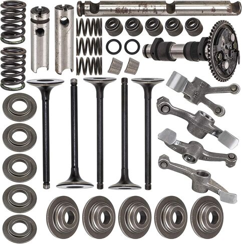NICHE 660cc Cylinder Head Rebuild Kit Valve Camshaft Rocker Arm for Yamaha Grizzly Rhino 660 93210-08521-00 3YF-12163-00-00 in Saudi Arabia