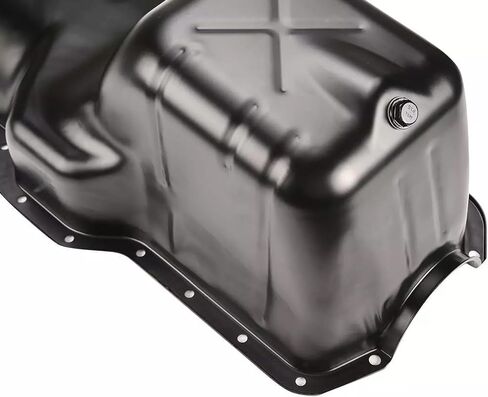 Partsflow 264-239 مقلاة زيت المحرك مع مقاليات زيت الصرف الصحي متوافقة مع Jeep Grand Cherokee Wrangler 1999-2006 L6 4.0L استبدال 53010340 in Saudi Arabia
