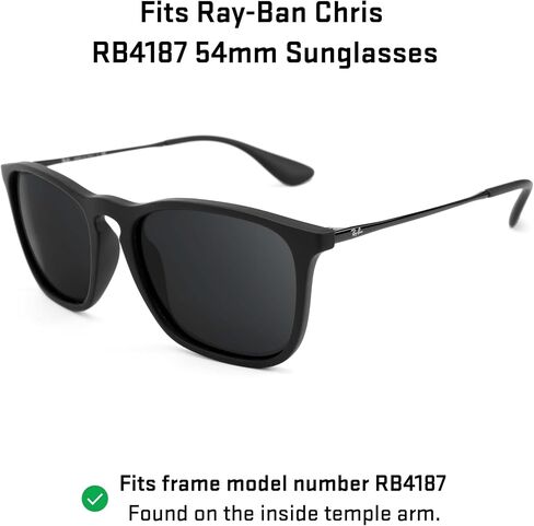 عدسات استبدال Revant لـ Ray-Ban Chris RB4187 54mm in Saudi Arabia