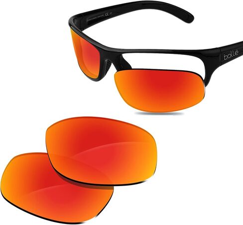 100% Precise-Fit Replacement Sunglass Lenses for Bolle Anaconda 10338-64mm in Saudi Arabia