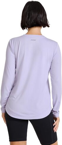 Jockey Women's Activewear EVERACTIVE Long Sleeve Crew Neck Tee in Saudi Arabia