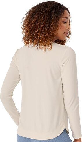 يوكي للسيدات النشط النشط Everivay Long Sleeve Crew Neck Tee in Saudi Arabia