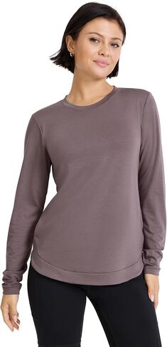 Jockey Women's Activewear EVERACTIVE Long Sleeve Crew Neck Tee in Saudi Arabia