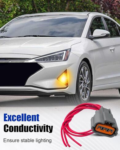 Turn Signal Connector Pigtail Plug Fit for Hyundai Elantra 2019-2020 Wiring Repair Harness in Saudi Arabia