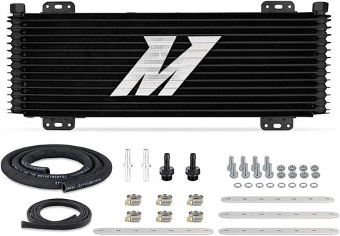 Mishimoto Universal 13 صف مكون من 13 صفًا برودة نقل لوحة ، مطلية بالمسحوق ، 22.85-in x 7.10-in x 1.25-in core in Kuwait