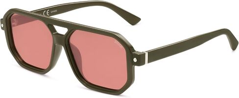 SOJOS RETRO RETRO SPOPER SPIPER نظارات شمسية للنساء الرجال خمر 70S UV400 حماية الظل SJ2609 in Kuwait