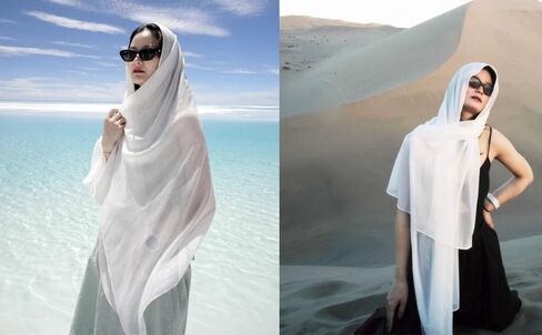 Women Hijab Chiffon Head Scarf Lightweight Shimmer Scarves Crepe Wedding Shawls and Wraps for Evening Dresses Shiny in Kuwait