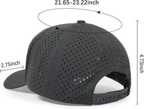 HH Hofnen Quick Dry Baseball Cap Mesh Snapback Hat Sun and Rain Protection Golf Trucker Hats for Men Women in Kuwait