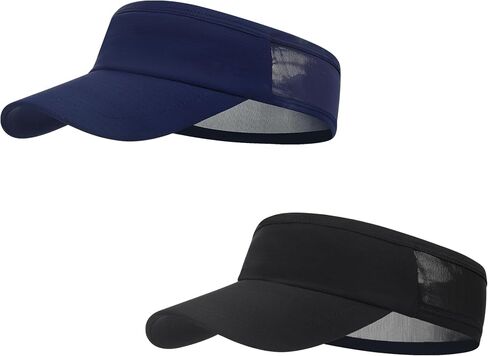HH HOFNEN Sports Sun Visor Cooling Lightweight Stretchy Packable Running Golf Visor Hat for Men Women in Saudi Arabia