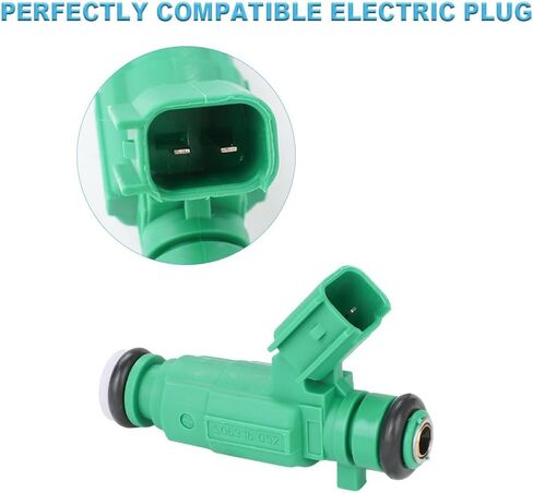 JDMON FUEL CONJECTORS متوافقة مع KIA SEDONA 2011 2012 2014 KIA Sorento 2011 2012 2013 Hyundai Santa Fe 2010 2011 2012 استبدال FJ1106 84212386 353103C400-6PCS in Saudi Arabia