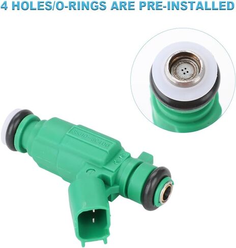 JDMON FUEL CONJECTORS متوافقة مع KIA SEDONA 2011 2012 2014 KIA Sorento 2011 2012 2013 Hyundai Santa Fe 2010 2011 2012 استبدال FJ1106 84212386 353103C400-6PCS in Saudi Arabia