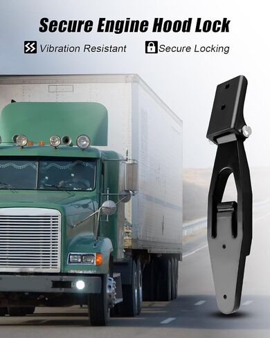 تجميع المزلاج هود ملاءمة لـ Freightliner fl106 fl112 fl50 fl60 fl70 fl80 1994-2005 استبدال 315-5206 6808800160،1 مجموعة in Saudi Arabia