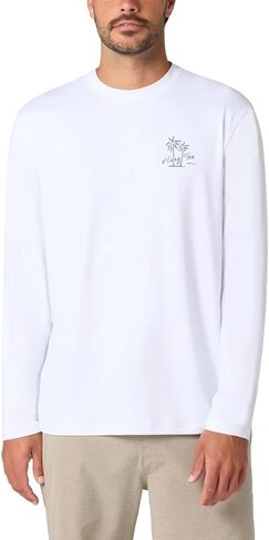 Hang Ten Men's Rashguards - Switchfoot in Blue, Large in Saudi Arabia