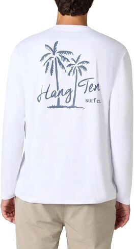 Hang Ten Men's Rashguards - Switchfoot in Blue, Large in Saudi Arabia
