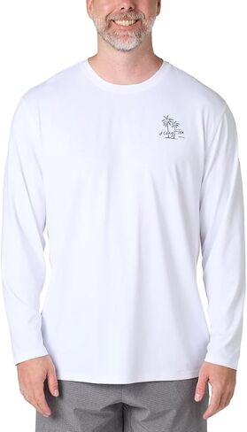 Hang Ten Men's Rashguards - Switchfoot in Blue, Large in Saudi Arabia