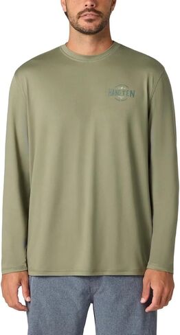 Hang Ten Men's Rashguards - Switchfoot in Blue, Large in Saudi Arabia
