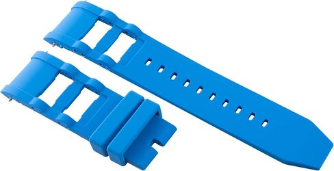 Ewatchparts 26mm Rubber Watch Band Strap Compatible With Invicta Russian Diver 1089 1201 1805 3469 Blue in Saudi Arabia