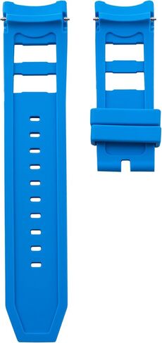 Ewatchparts 26mm Rubber Watch Band Strap Compatible With Invicta Russian Diver 1089 1201 1805 3469 Blue in Saudi Arabia