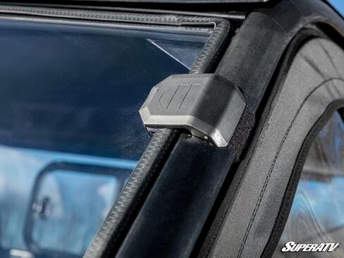 SuperATV Polaris Ranger XP 570 Scratch Resistant Vented Full Windshield | Preinstalled Bulb Seal in Saudi Arabia