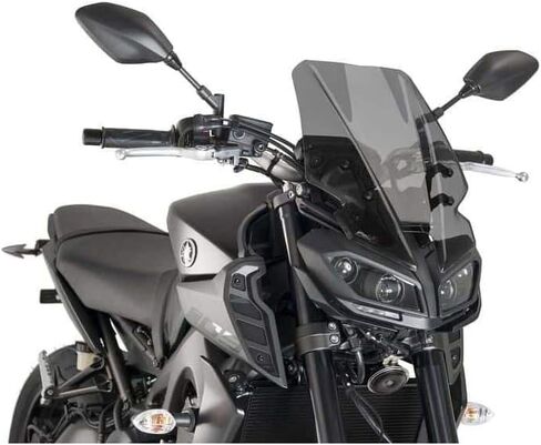 Puig Naked New GEN.Windshield Touring Yamaha FZ-09 17-20' C/Dark Smoke (9377F) in Saudi Arabia