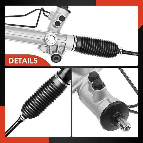 A-Premium - Hydraulic Power Steering Rack and Pinion Compatible with Jeep Grand Cherokee 2005 2006 2007 2008 2009 2010, Except SRT 8, Replace# 52090488AE in Saudi Arabia