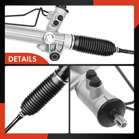 A-Premium - Hydraulic Power Steering Rack and Pinion Compatible with Jeep Grand Cherokee 2005 2006 2007 2008 2009 2010, Except SRT 8, Replace# 52090488AE in Saudi Arabia