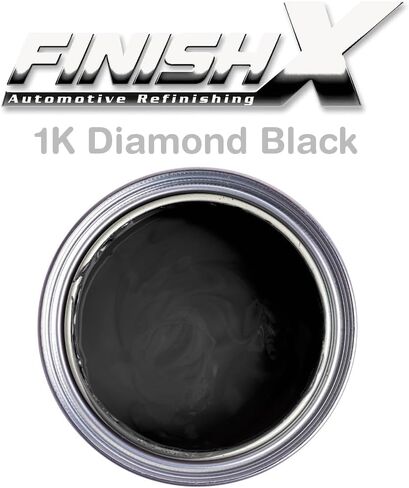 Finishx Automotive Refinishing Factory Color 1K Basecoat Diamond Black Mixing Ratio 1: 1 (Gallon) in Saudi Arabia