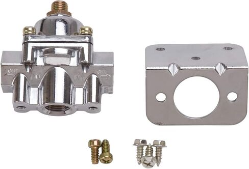 Edelbrock 1789 1-4 PSI Chrome Fuel Pressure Regulator in Saudi Arabia