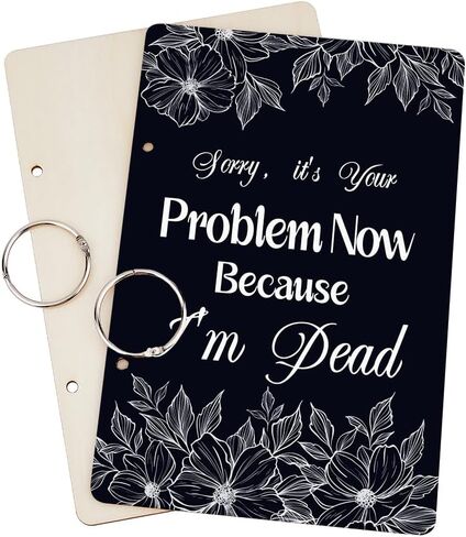 SUPERDANT Teal Gold Marble Greeting Card Organizer Planning Book Binder Card Keeper Birthday Cards Holder Wooden Keeper Binder Photo Album 2-Rings Cover Keepsake for Birthday Wedding Holiday Gifts in Kuwait