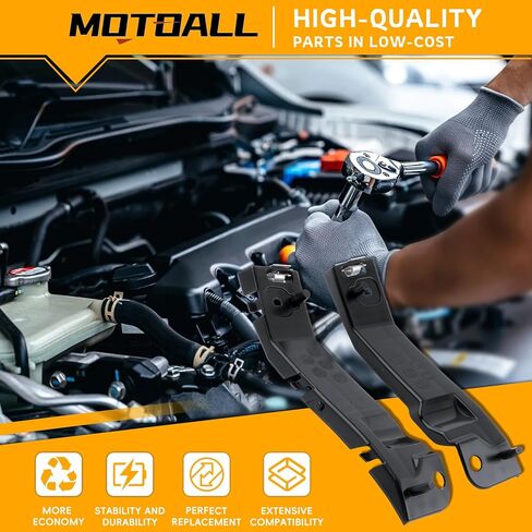 Motoall Pair Bumper Bracket Bracket Retainer 7T4Z17E814A FIT for Ford Edge 2007-2010 يحل محل 7T4Z17E814B in Saudi Arabia