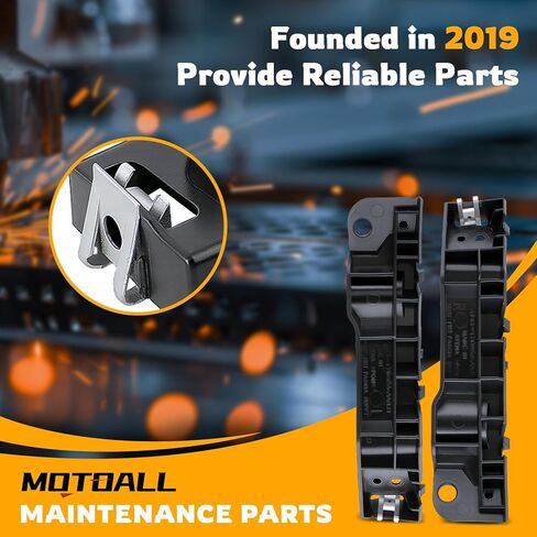 Motoall Pair Bumper Bracket Bracket Retainer 7T4Z17E814A FIT for Ford Edge 2007-2010 يحل محل 7T4Z17E814B in Saudi Arabia