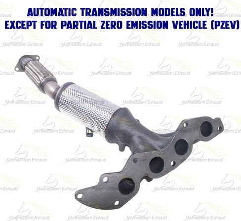 Northeastern Exhaust | Stainless Steel EPA-Approves Manifold Catalytic Compatible for Ford Focus 2009-2010 2.0L | Free Gaskets and Bolts & Nuts Included | Automotive Replacement Part in Saudi Arabia