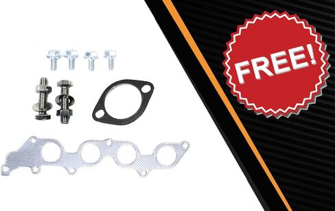 Northeastern Exhaust | Stainless Steel EPA-Approves Manifold Catalytic Compatible for Ford Focus 2009-2010 2.0L | Free Gaskets and Bolts & Nuts Included | Automotive Replacement Part in Saudi Arabia