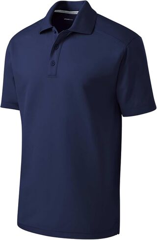 SPORT-TEK Unisex PosiCharge Micro-Mesh Polo | Casual Short Sleeve Collared Shirt for Men & Women, Top for Work, Tennis & Golf in Saudi Arabia
