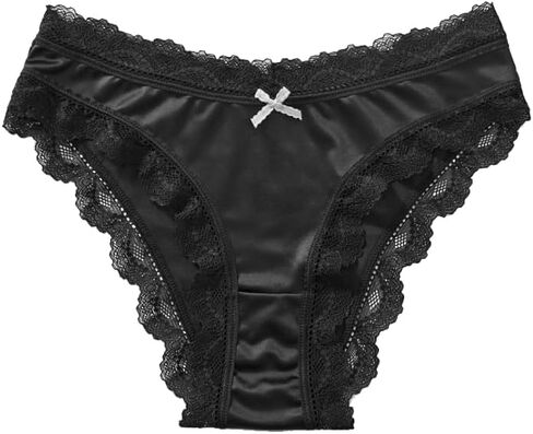 Cheeky Panties for Women Sexy Womens Lace Underwear Seamless Satin Panties Ladies No Show Breathable Hipster Panty in Saudi Arabia