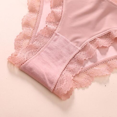 Cheeky Panties for Women Sexy Womens Lace Underwear Seamless Satin Panties Ladies No Show Breathable Hipster Panty in Saudi Arabia