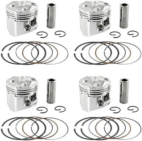 1/4 حلقة مكبس الدراجات النارية 48 مم ~ 48.5 مم لـ FZR250 FZ250 1HX (1Set 48.5mm) in Saudi Arabia