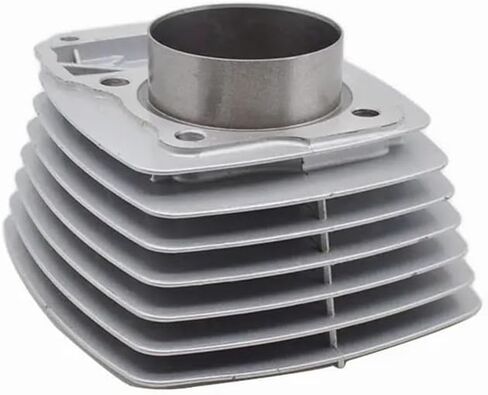 مجموعة أسطوانات الدراجات النارية 62 مم BIRE BORE 13 مم لـ CG125 125CC إلى 150CC 157FMI كتلة المحرك المعدلة (رمادي) in Saudi Arabia