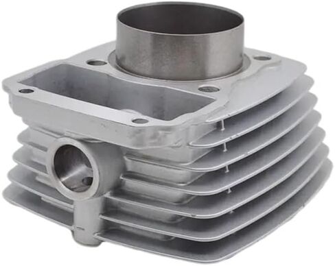 مجموعة أسطوانات الدراجات النارية 62 مم BIRE BORE 13 مم لـ CG125 125CC إلى 150CC 157FMI كتلة المحرك المعدلة (رمادي) in Saudi Arabia