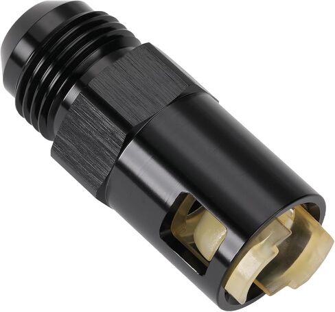 8AN Male to 3/8" SAE Quick Disconnect Female Push On EFI Fuel Fitting Adapter Aluminum Black in Saudi Arabia