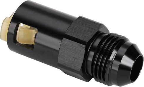 8AN Male to 3/8" SAE Quick Disconnect Female Push On EFI Fuel Fitting Adapter Aluminum Black in Saudi Arabia