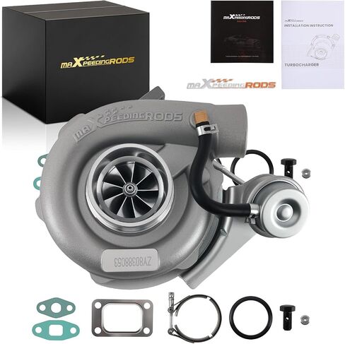 MaxPeedingRods T3 Turbo Turbocharger لـ 4/6 Cylinder 1.5L-2.5L Engine ، لـ Honda Accord Civic ، لـ BMW 318IS 323CI 323CI 325CI 325I ، in Saudi Arabia
