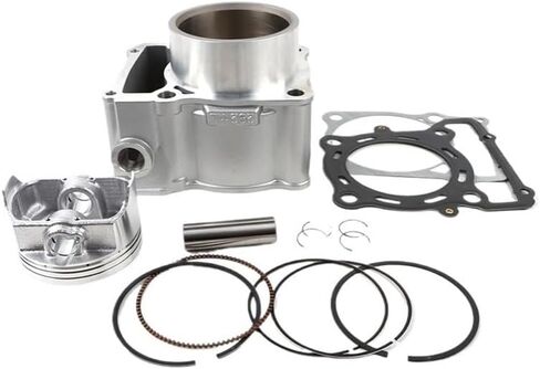 Motorcycle Cylinder Block Piston Gasket Base Kit Fit For CR6 LX300-6A 300R/RR 300GY 300AC/DS YF300(Black) in Saudi Arabia