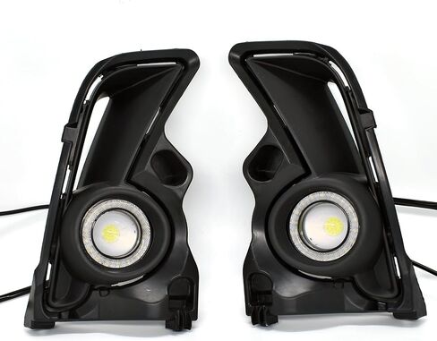 LED Rear Bumper Reflectors Tail Lights Fit for 2015 2016 2017 2018 Toyota Highlander with LED Sequential Turn Signal Light/Brake/Driving/Fog Lamps Red Lens in Kuwait