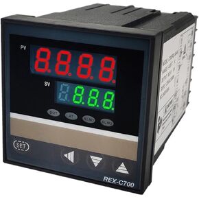 PID Digital Intelligent Industrial Temperature Controller 220V Relay REX-C700 Thermostat SSR Relay Output(K Relay Output) in Kuwait