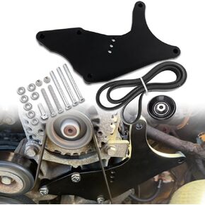 LS Truck Dual Alternator Bracket Kit Aluminum Compatible with 1999-2013 Chevy Tahoe Suburban Silverado, GMC Yukon, Cadillac Escalade, Hummer H2 4.8L 5.3L 6.0L 6.2L V8 Vortec Engine in Kuwait