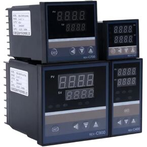 REX-C100 C400 C700 C900 Digital Multy Input PID Temperature Controller SSR or Relay Output 72x72 48x48 48x96 Thermostat(REX-C400 Relay) in Saudi Arabia