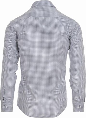 Nautica Slim Fit Mens Dress Dress Button Long Sleeve Button أسفل التجاعيد مجانًا in Saudi Arabia